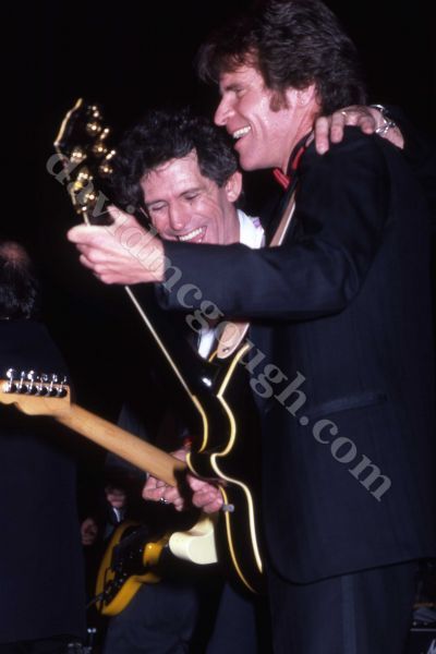 Keith Richards, John Fogerty 1988, . NYC.jpg